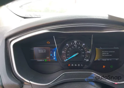 2017 Ford Fusion Hybrid Titanium from USA, damaged, VIN 3FA6P0RUXHR187969